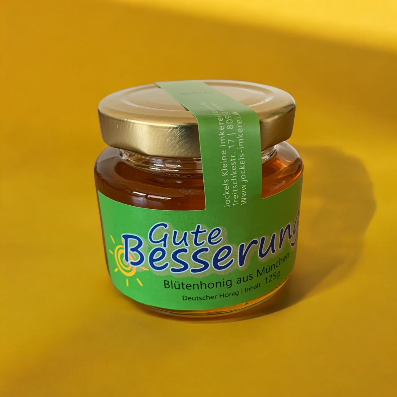 Blütenhonig SET 4 x 125g mit 4 verschiedenen Motiven BIO NATURLAND (2024)